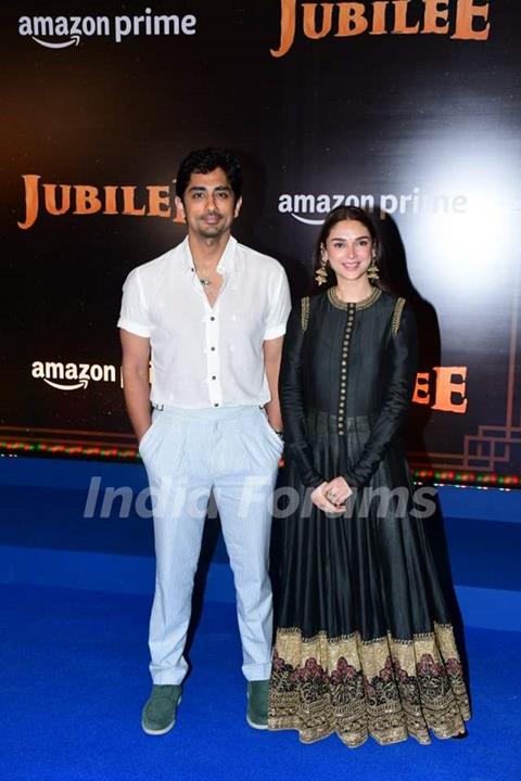 Siddharth and Aditi Rao Hydari 