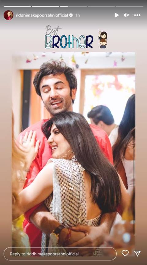 Riddhima and Ranbir