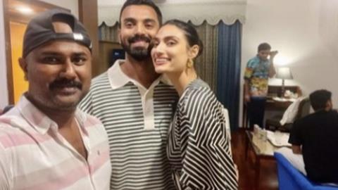 KL Rahul and Athiya Shetty 