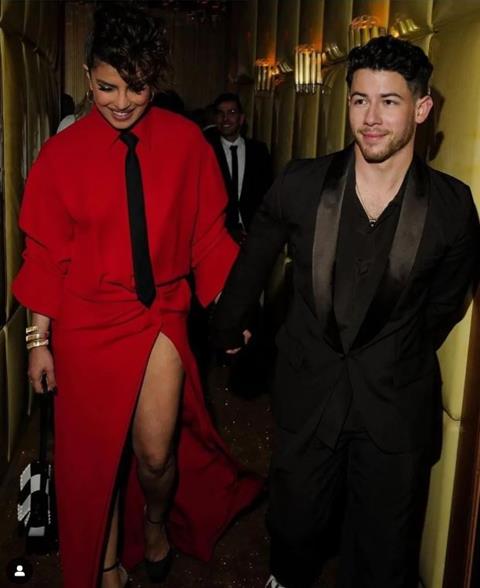 Priyanka Chopra and Nick Jonas