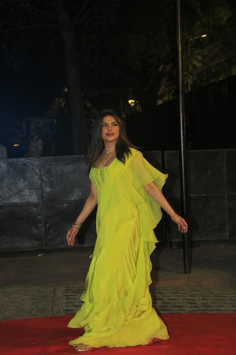 Priyanka Chopra at Parineeti's engagement 