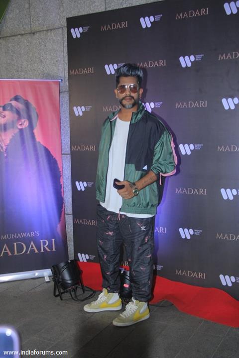 Suyyash Rai attend the launch of the song Madari