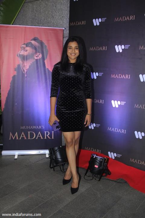 Sumbul Touqeer Khan attend the launch of the song Madari