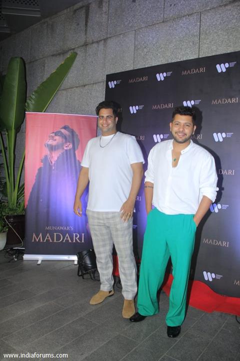 Rajiv Adatia, Nishant Bhat attend the launch of the song Madari