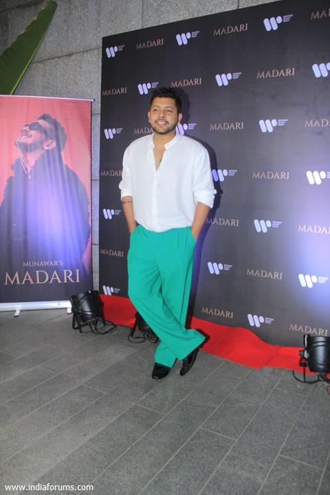 Nishant Bhat attend the launch of the song Madari