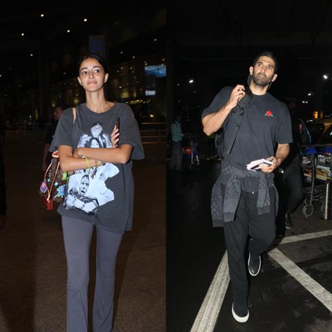 Ananya Panday and Aditya Roy Kapur 