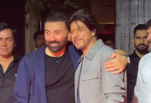 Sunny Deol & Shah Rukh Khan