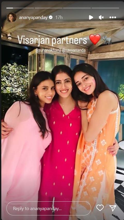 Suhana Khan, Navya and Ananya