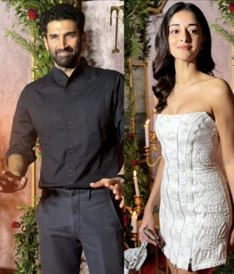 Aditya Roy Kapur and Ananya Panday 