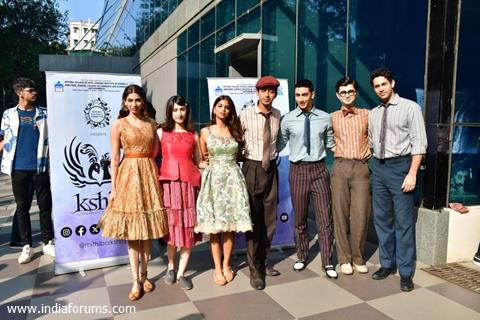 Team Archies at an event for the promotion of movie The Archies