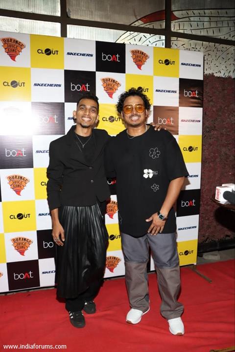 Pranit Prabhakaran and Neel Salekar at an event of Orange Juice Gang aka The Jinklo Boys