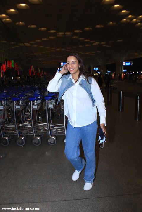 Tripti Dimri spotted at the airport 