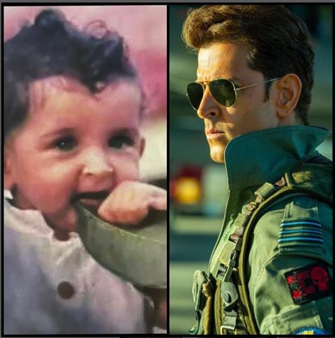 Pinkie Roshan's birthday tribute was shared alongside a heartwarming 'then and now' collage featuring Hrithik Roshan.