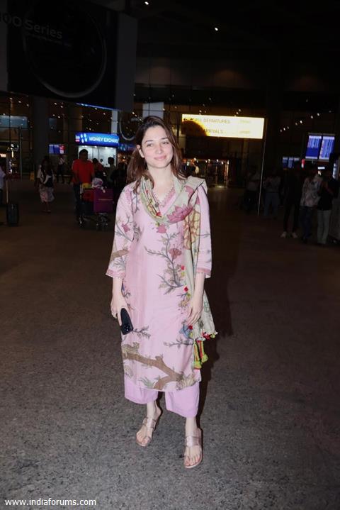 Tamannaah Bhatia spotted at the airport 