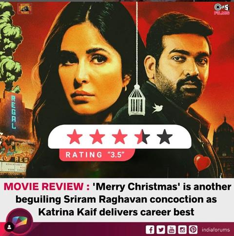 Merry Christmas review as per India Forums