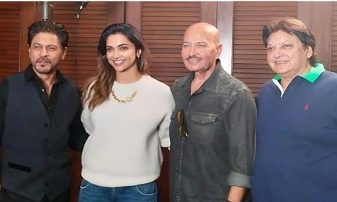 Shah Rukh Khan, Deepika Padukone, Hrithik Roshan and Shashi Ranjan