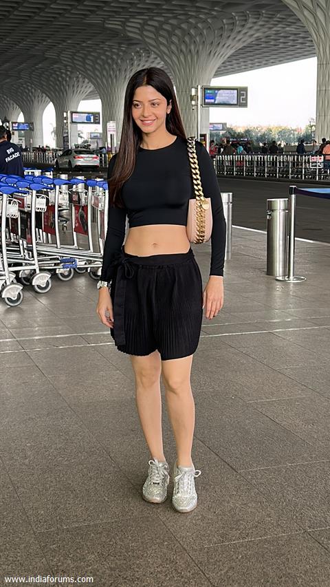 Vedika Kumar snapped at the airport