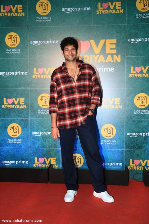 Siddhant Chaturvedi  attend the screening of Love Storiyaan