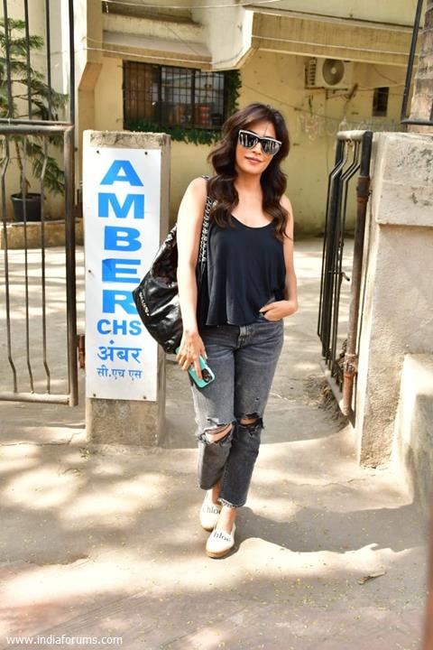 Chitrangada Singh snapped in the city