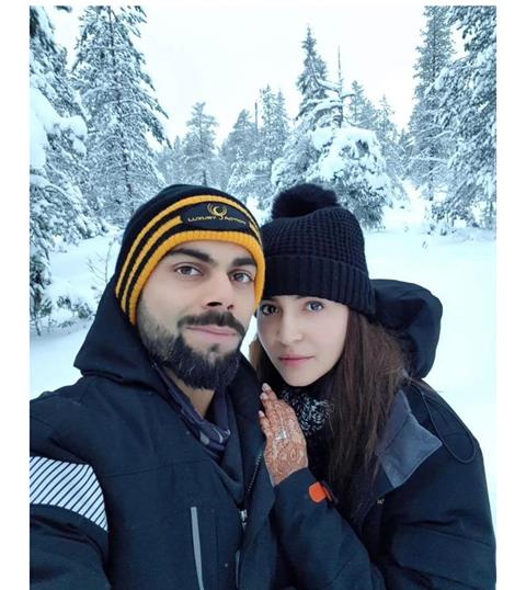 Anushka Sharma and Virat Kohli - Honeymoon Bliss in Finland