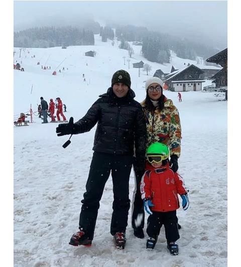 Kareena Kapoor Khan and Saif Ali Khan - New Year's Snowy Soiree in Switzerland