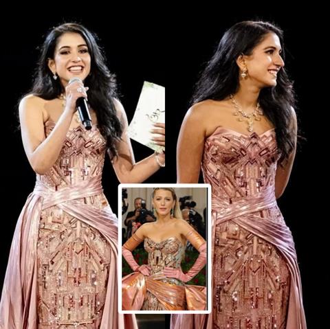 Bride to be Radhika shines in Versace splendor; Nita & Mukesh's elegance lights up pre-wedding bash