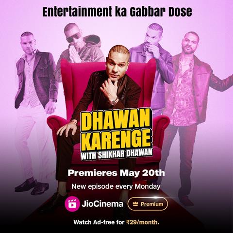 Ace cricketer Shikhar Dhawan steps into the shoes of a host with 'Dhawan Karenge'
