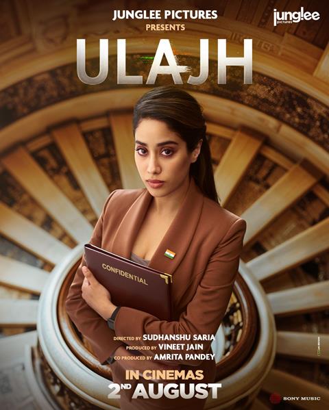 'Ulajh' new posters introduce Janhvi Kapoor in her diplomat avatar with ...