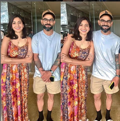 Virat Kohli and Anushka Sharma