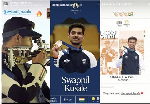 Paris Olympics 2024: PM Narendra Modi, Ranveer-Deepika, Kareena Kapoor, and more congratulate Swapnil Kusale