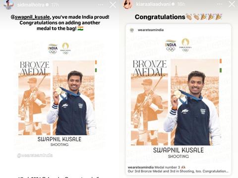 Paris Olympics 2024: PM Narendra Modi, Ranveer-Deepika, Kareena Kapoor, and more congratulate Swapnil Kusale