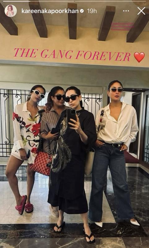 Kareena Kapoor's Posts Pic With Her 'Gang forever' Malaika Arora, Amrita, and Karisma; Oozes friendship goals!