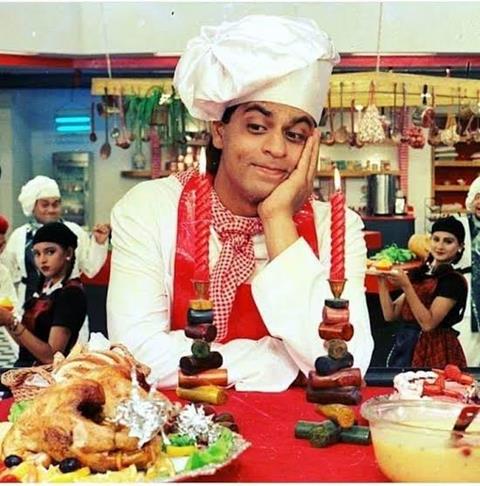 Amitabh Bachchan Picture as chef