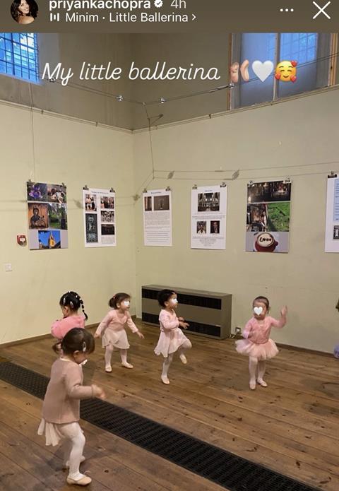 Priyanka Chopra's Daughter Malti Marie Steals the Show in Ballet Class; Don’t Miss The Adorable Photo!