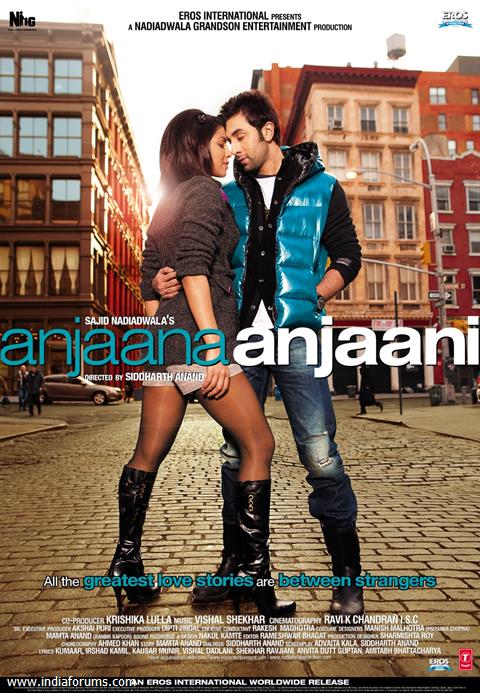 Poster of the movie Anjaana Anjaani