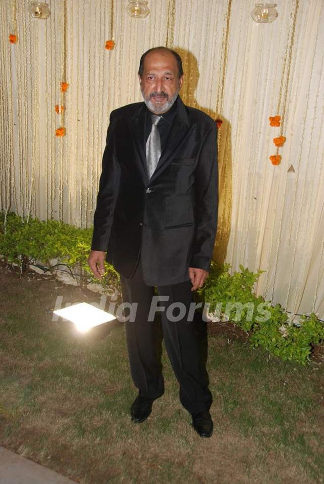 Tinu Anand at Vivek Oberoi's wedding reception at ITC Grand Maratha