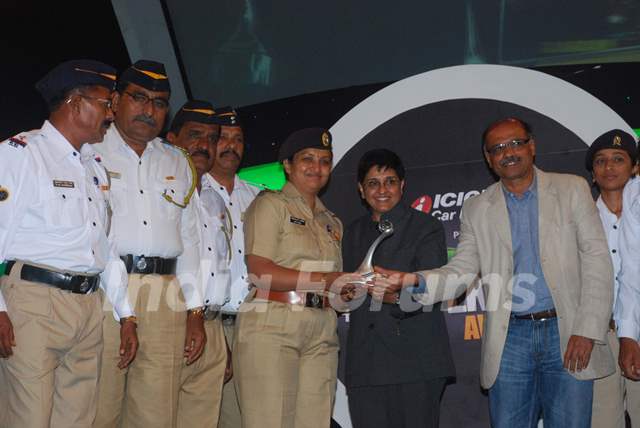 Kiran Bedi at Overdrive Awards at Taj Land's End. .