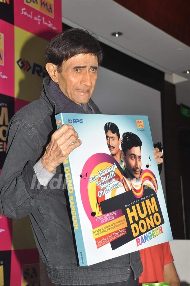 Legendary Actor Dev Anand at music release of old classic hindi film &quot;Hum Dono&quot;