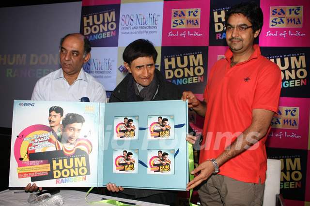Dev Anand at Hum Dono film press meet at Novotel. .