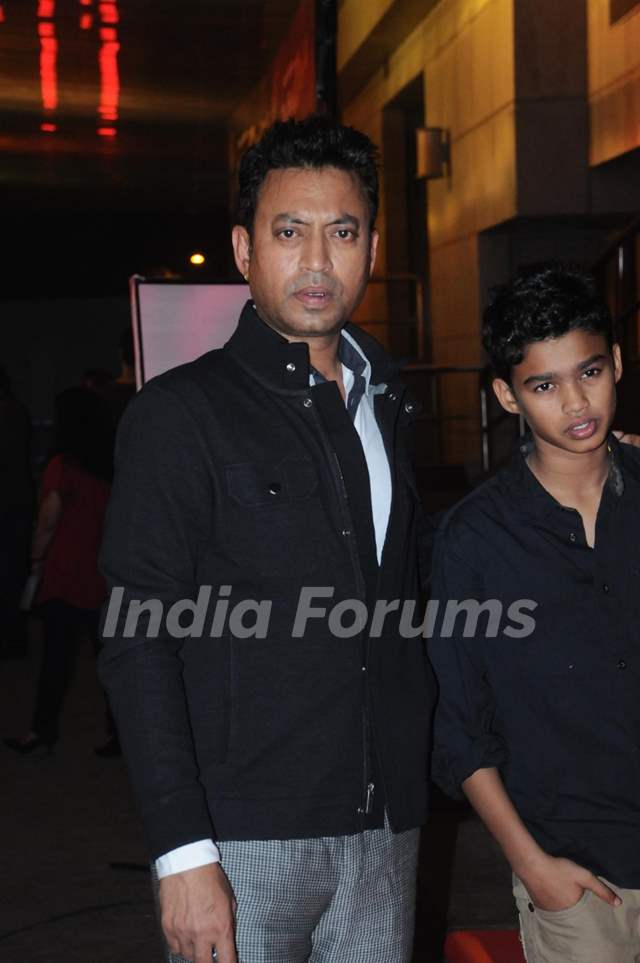 Irrfan Khan at Premiere of 'Yeh Saali Zindagi'