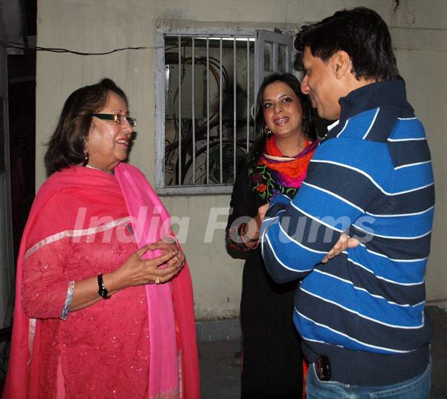 Ms Najma Heptulla, Ms Pratibha Advani and Madhur Bhandarkar at a special screening of film 'Dil Toh Baccha Hai Ji' in Delhi on 3 Feb 2011. .