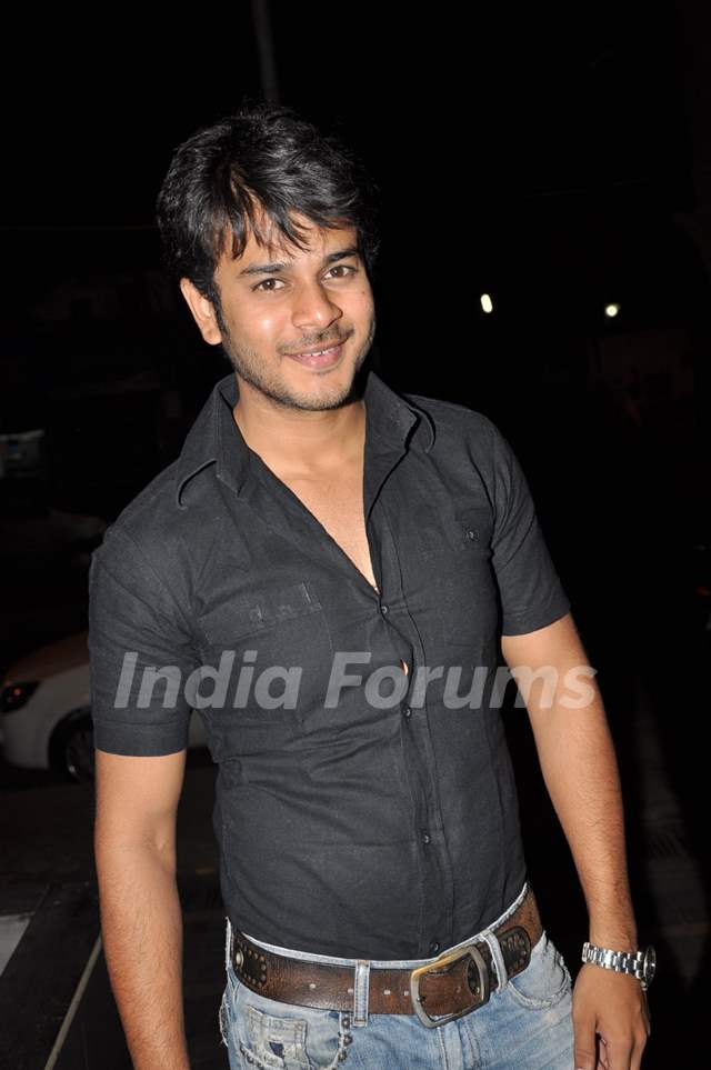 Jay Soni of Sasural Genda Phool at Parul Chaudhry party