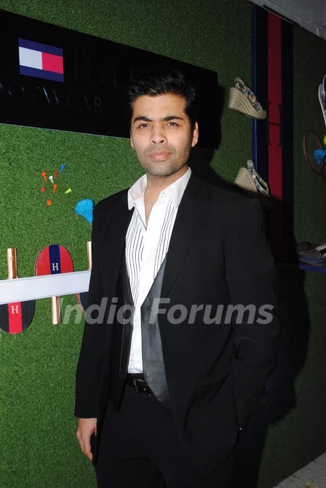 Karan Johar at launch of 'TOMMY HILFIGER' Footwear