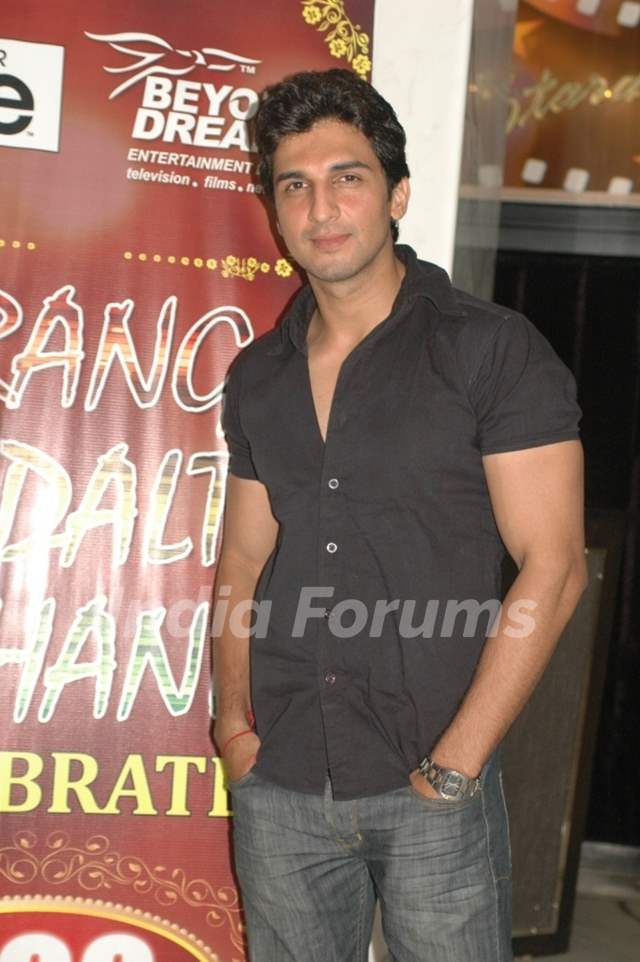 Manish Raisinghani at 'Rang Badalti Odhani' celebrates 300 episodes