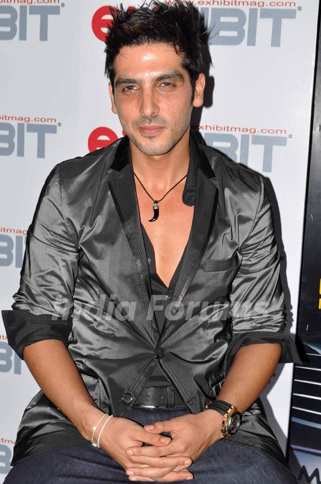 Zayed Khan at Exhibit Magazine anniversary bash, Vie Lounge, Juhu in Mumbai