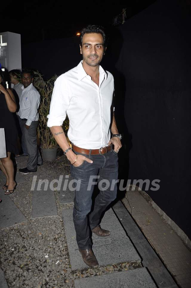 Arjun Rampal at Rohit & Rahul Gandhi store launch, Khar in  Mumbai