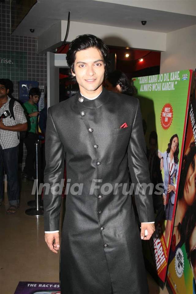 Ali Fazal at Premiere of the Movie Always Kabhi Kabhi at PVR, Juhu