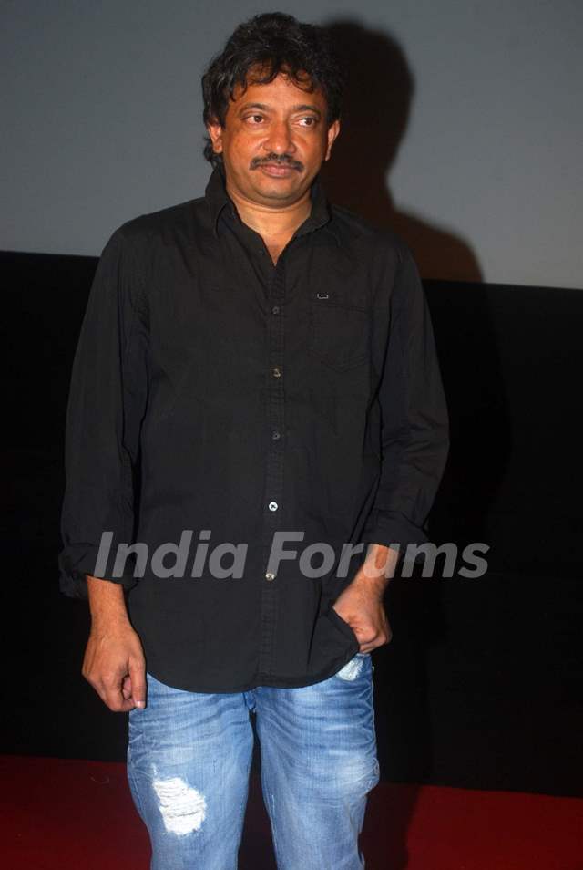 Ram Gopal Verma at RGV's Not a Love Story press meet in Cinemax