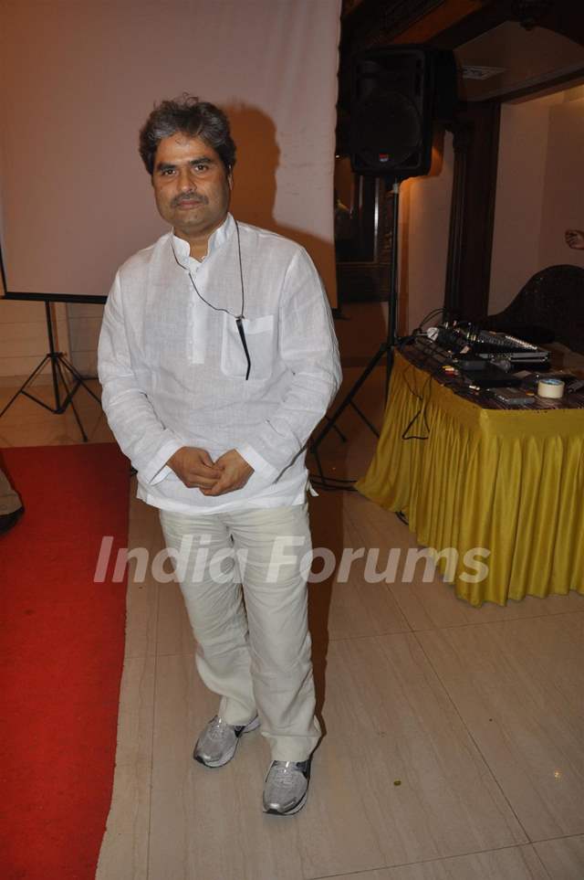 Vishal Bhardwaj at the launch of Barse Barse album at Santacruz