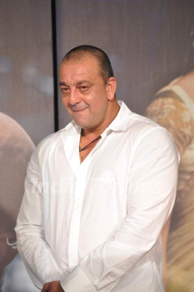 Sanjay Dutt at 'Agneepath' trailer launch event at JW.Mariott Media